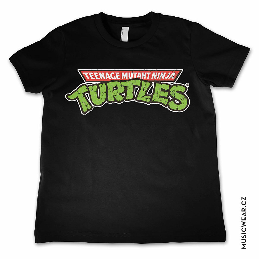 Želvy Ninja tričko, Classic Logo Kids, dětské, velikost XS velikost XS (4 roky)
