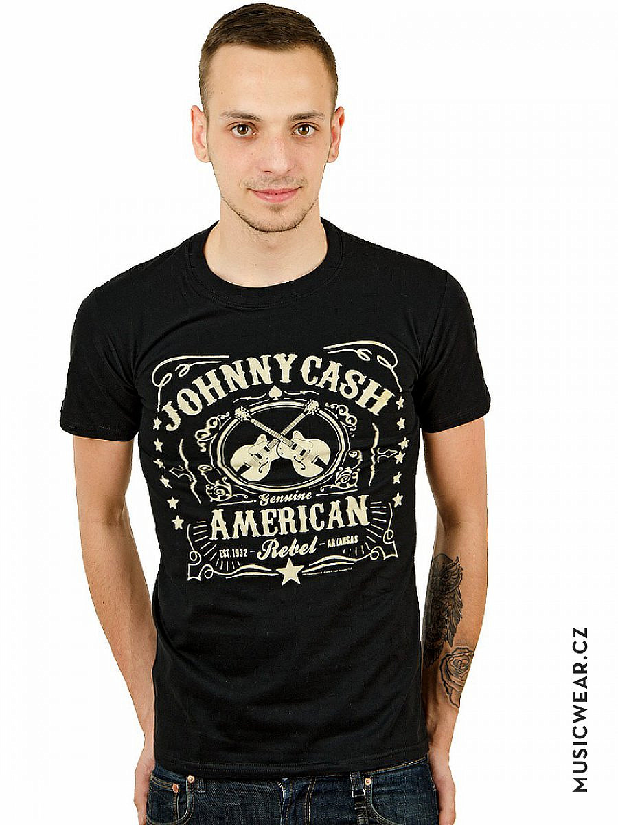 Johnny Cash tričko, American Rebel, pánské, velikost L
