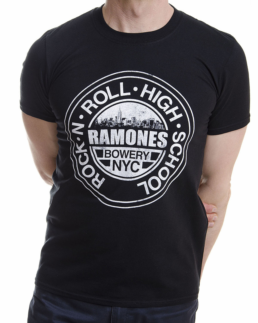 Ramones tričko, RNR Bowery, pánské, velikost S