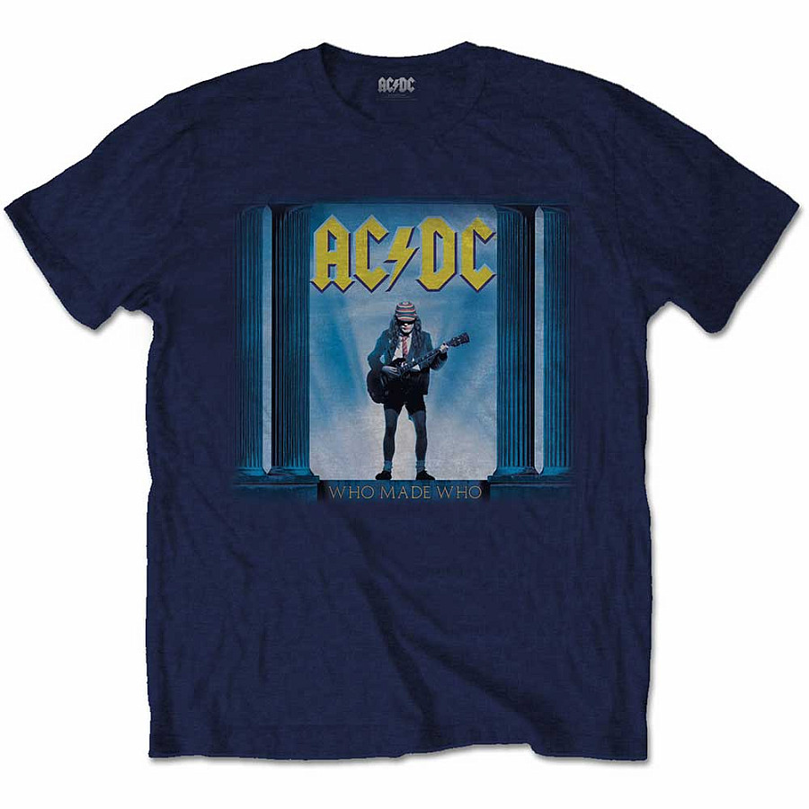 AC/DC tričko, Who Made Who Blue, pánské, velikost S