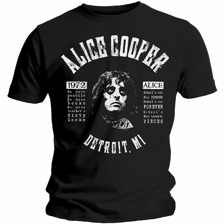 Alice Cooper tričko, School Is Out, pánské, velikost S