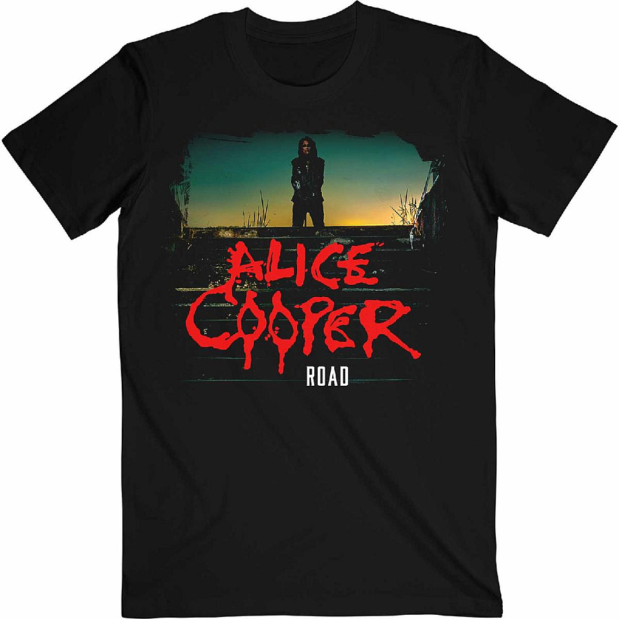 Alice Cooper tričko, Back Road Black, pánské, velikost S