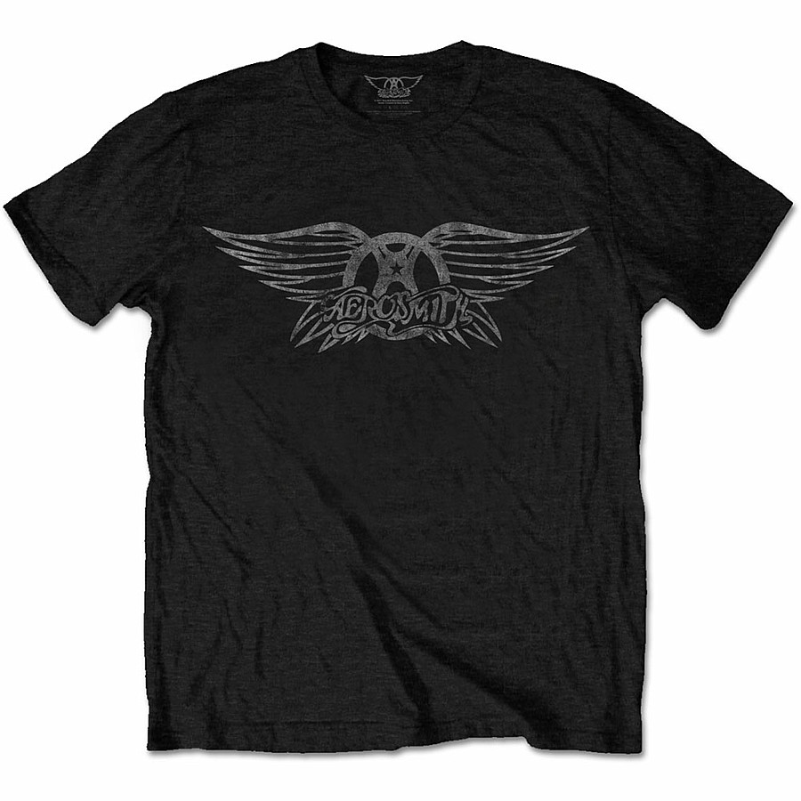 Aerosmith tričko, Vintage Logo, pánské, velikost M