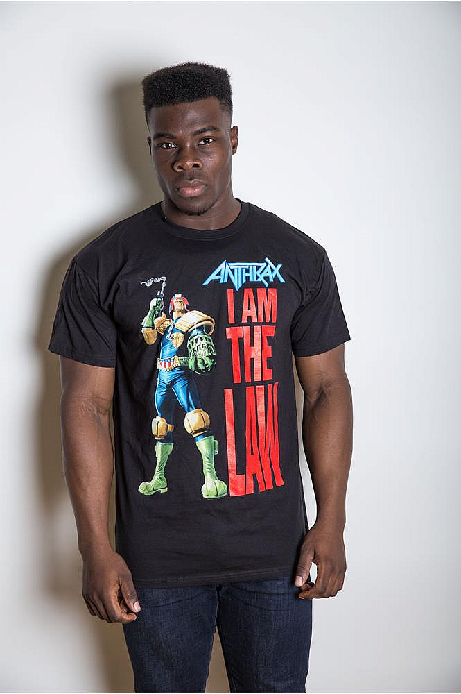 Anthrax tričko, I am The Law, pánské, velikost L
