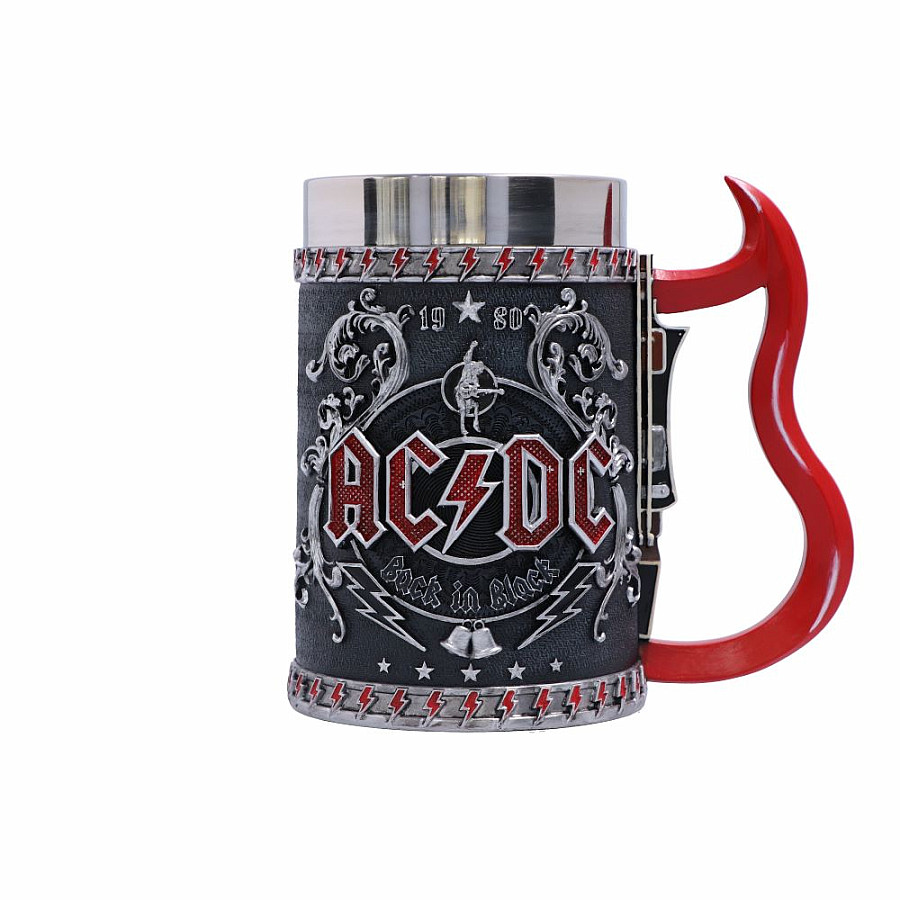 AC/DC korbel 500 ml/16 cm/0.9 kg, Back in Black