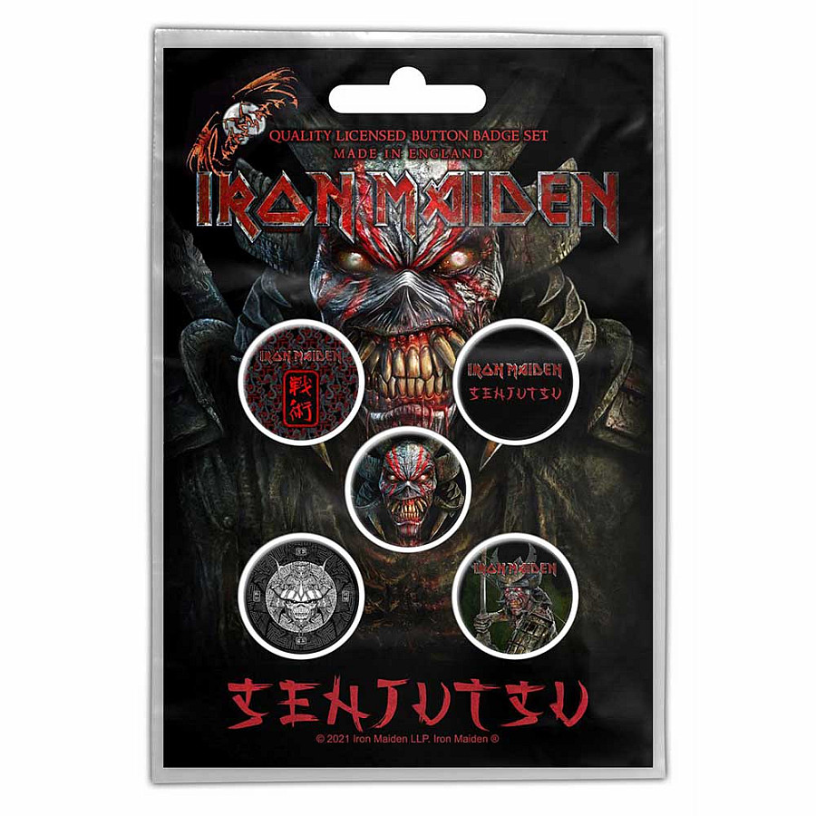 Iron Maiden set 5-ti placek, Senjutsu