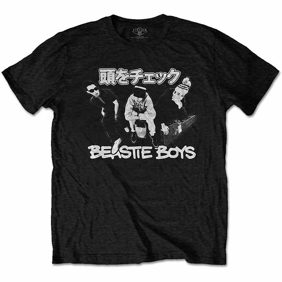 Beastie Boys tričko, Check Your Head Japanese Black, pánské, velikost L