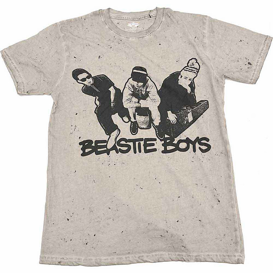 Beastie Boys tričko, Check Your Head Dye Wash Eco Sand, pánské, velikost M