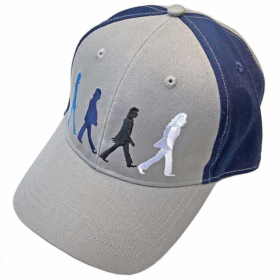 The Beatles kšiltovka, Abbey Road Figures Grey & Blue, unisex