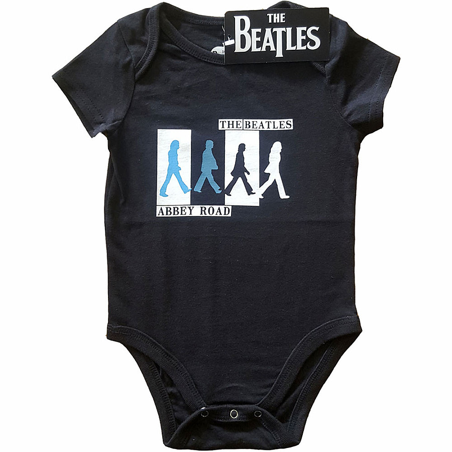 The Beatles kojenecké body tričko, Abbey Road Crossing, dětské, velikost S velikost S (0-3 měsíc)