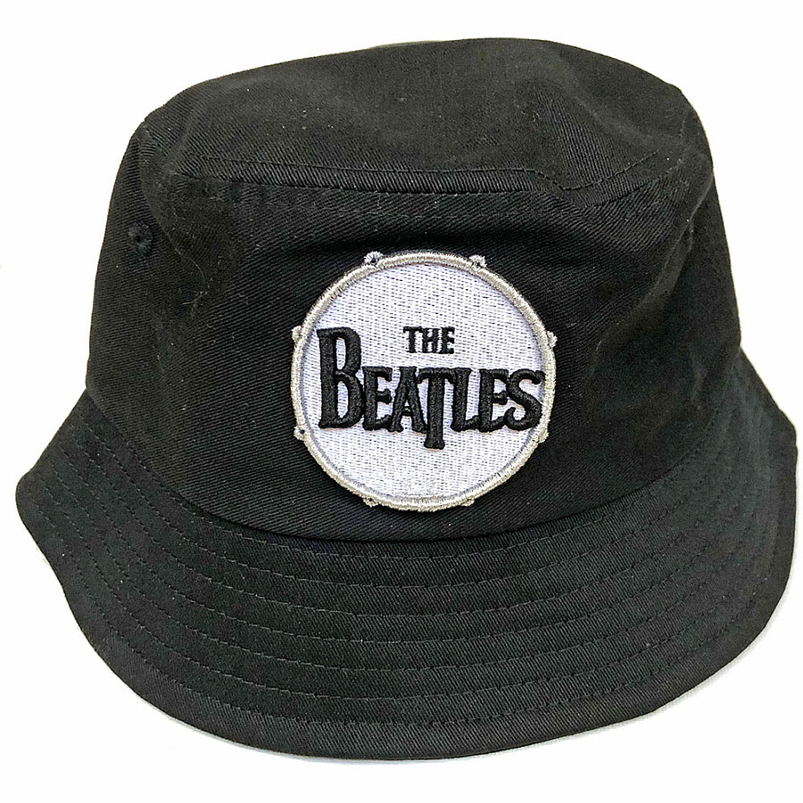 The Beatles klobouk, Drum Logo Black, unisex