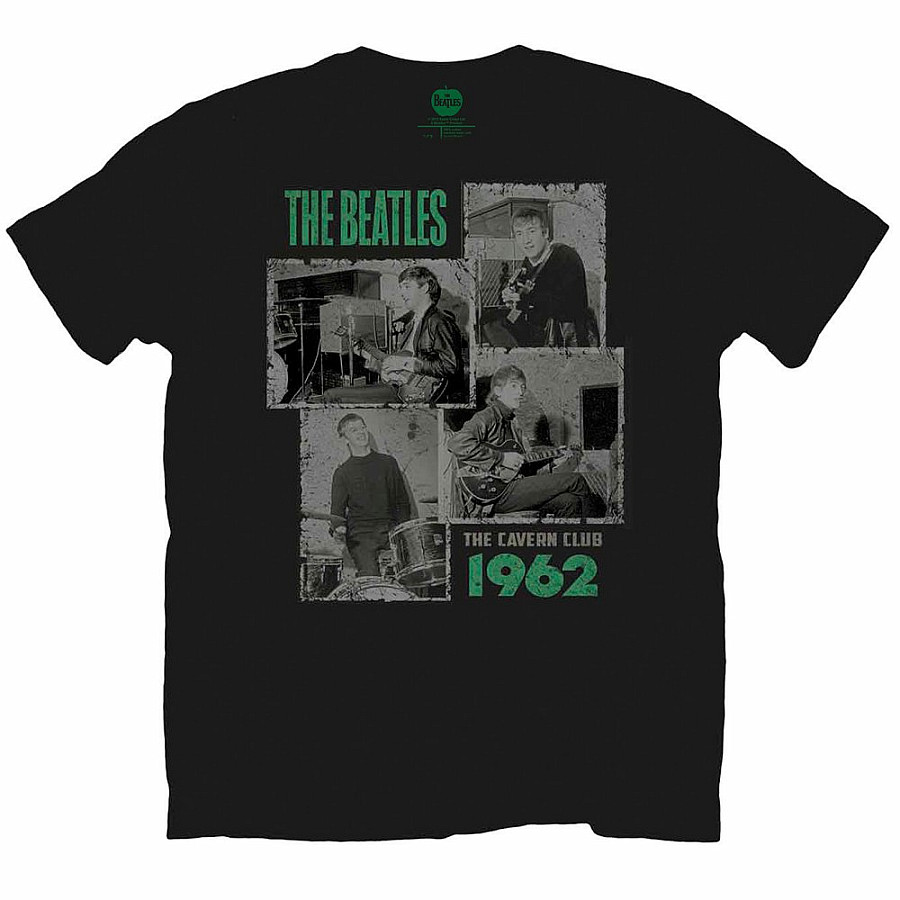 The Beatles tričko, Cavern Shots 1962, pánské, velikost S