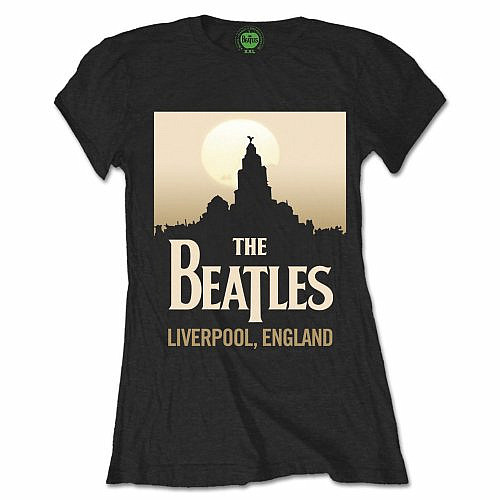 The Beatles tričko, Liverpool England Girly, dámské, velikost L