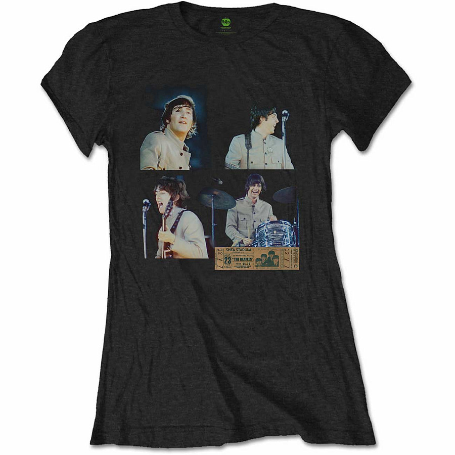 The Beatles tričko, Shea Stadium Shots Girly, dámské, velikost M