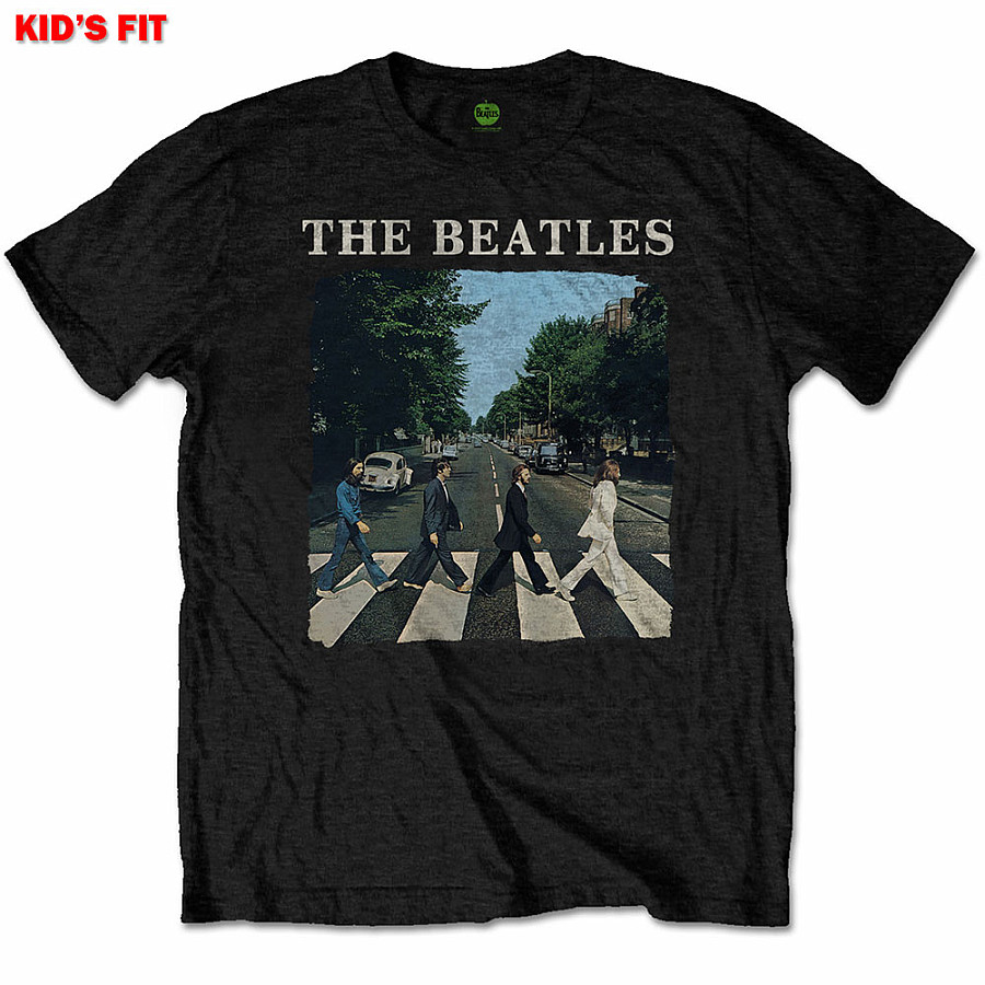 The Beatles tričko, Abbey Road &amp; Logo Black, dětské, velikost XXXL velikost XXXL (11-12 let)