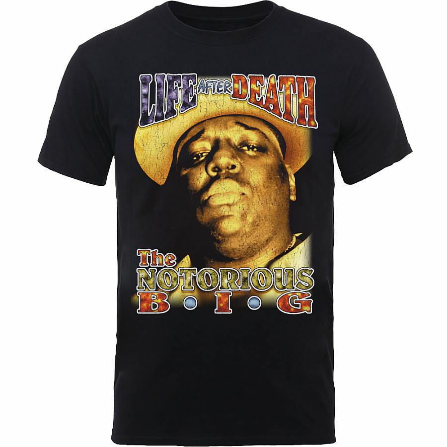 Notorious B.I.G. tričko, Life After Death with Back Printing, pánské, velikost M