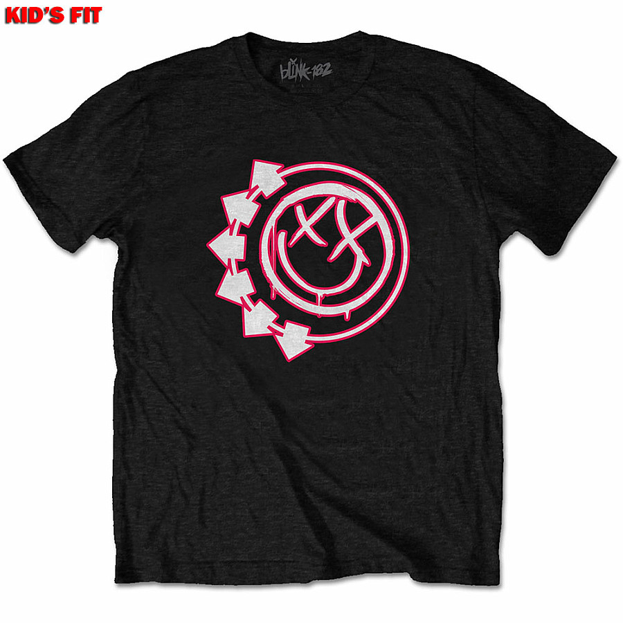 Blink 182 tričko, Six Arrow Smiley, dětské, velikost XL velikost XL věk (11-12 let)