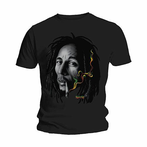 Bob Marley tričko, Rasta Smoke, pánské, velikost XL