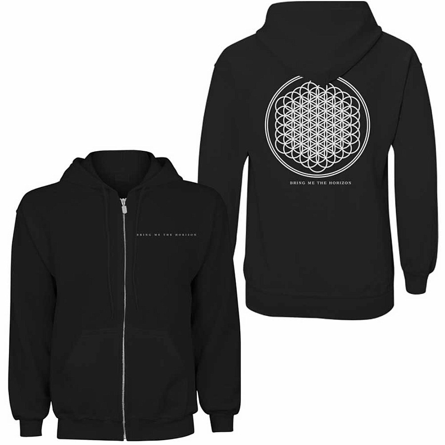 Bring Me The Horizon mikina, Flower Of Life BP Black, dámská, velikost XS