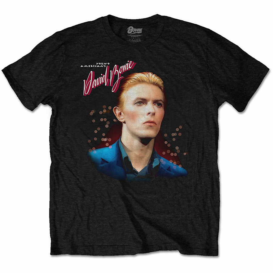 David Bowie tričko, Young Americans BP Black, pánské, velikost L