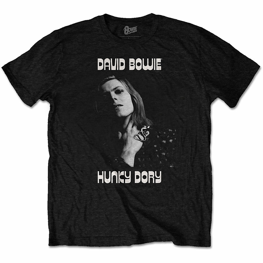 David Bowie tričko, Hunky Dory 1 Black, pánské, velikost L