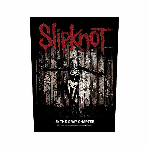 Slipknot nášivka na záda 30x27x36 cm, .5: The Gray Chapter