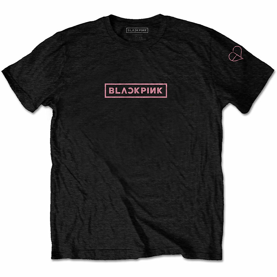 BlackPink tričko, The Album Track list BP Black, pánské, velikost XL
