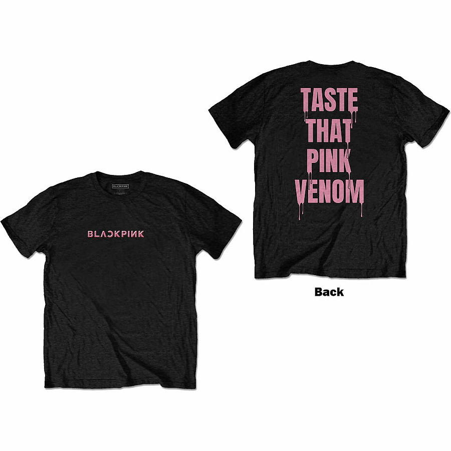 BlackPink tričko, Taste That BP Black, pánské, velikost XL
