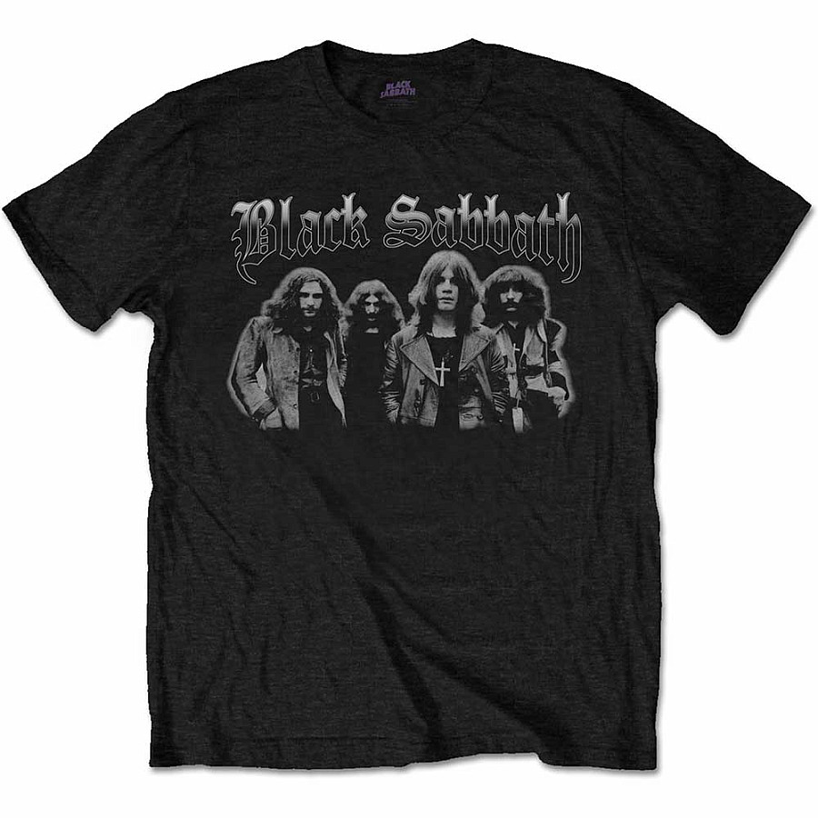 Black Sabbath tričko, Greyscale Group Black, pánské, velikost S