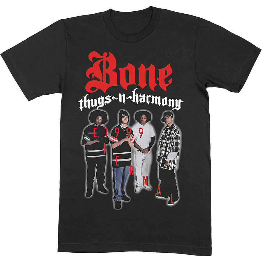 Bone Thugs-n-Harmony tričko, E. 1999 Black, pánské, velikost S