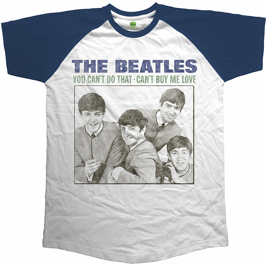 The Beatles tričko, You Can't Do That - Can't Buy Me Love White, pánské, velikost M