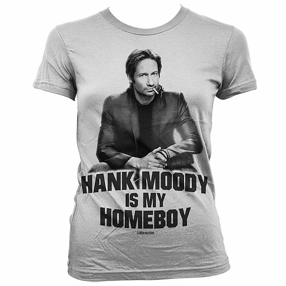 Californication tričko, Hank Moody Is My Homeboy Girly, dámské, velikost M