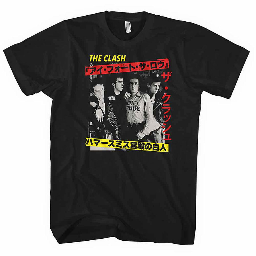 The Clash tričko, Kanji Black, pánské, velikost M