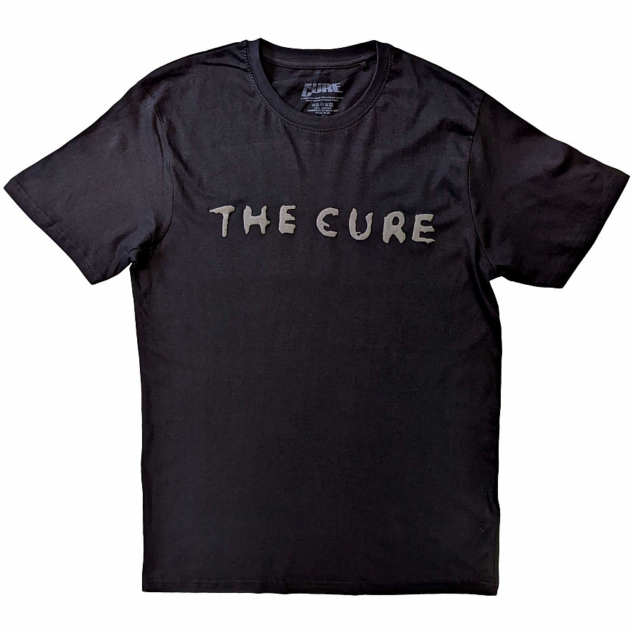 The Cure tričko, Circle Logo Hi-Build Black, pánské, velikost XXL