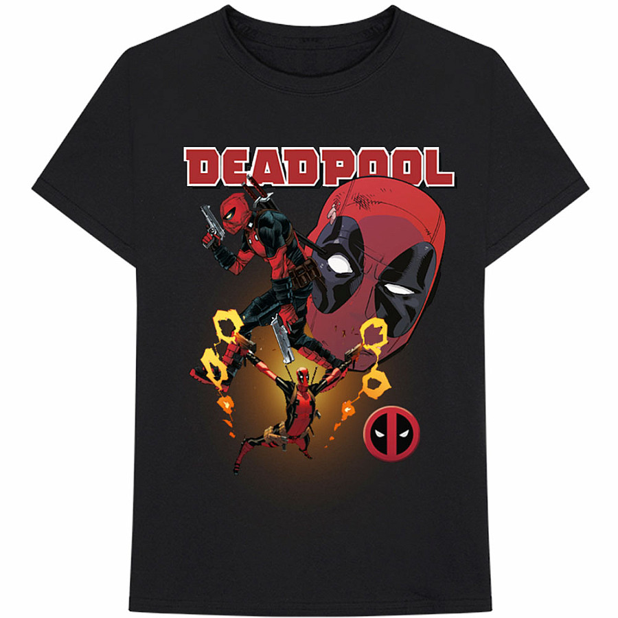 Deadpool tričko, Collage 2, pánské, velikost XXL