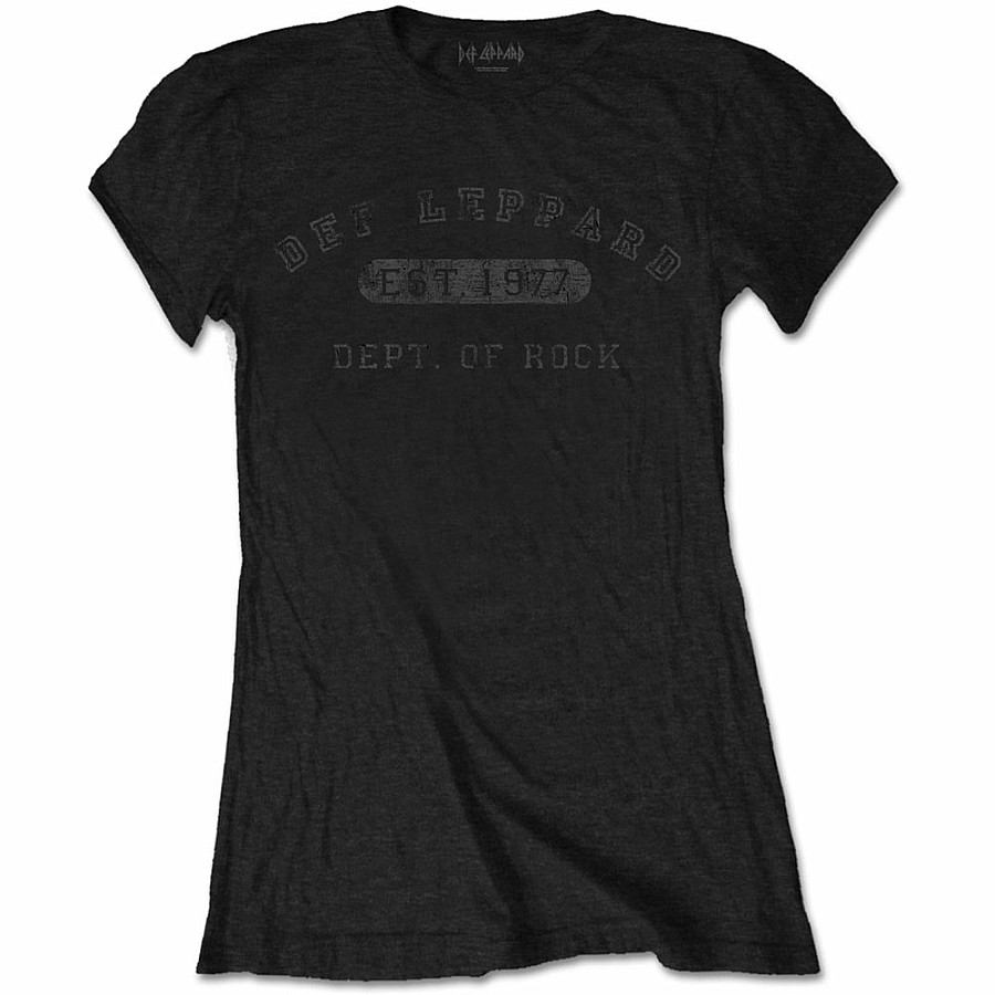 Def Leppard tričko, Collegiate Logo Girly, dámské, velikost S