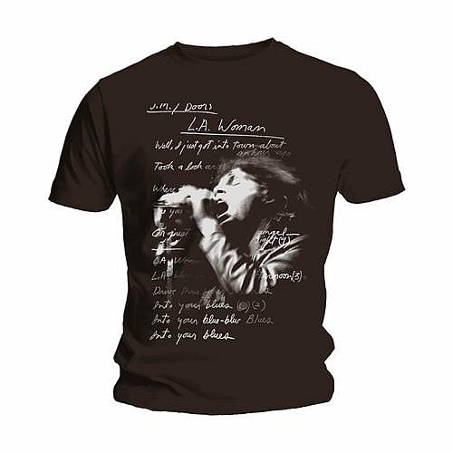 The Doors tričko, LA Woman Lyrics, pánské, velikost L