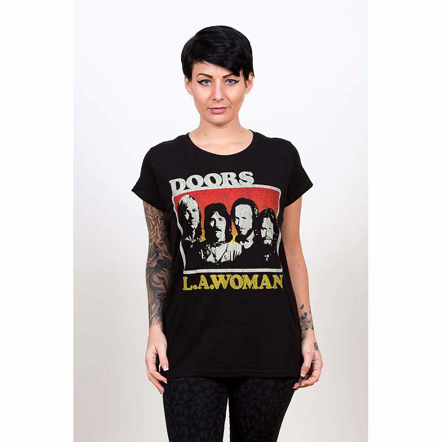 The Doors tričko, LA Woman, dámské, velikost S