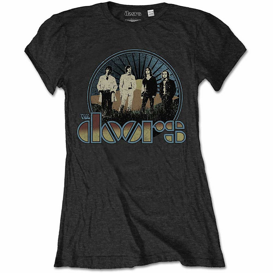 The Doors tričko, Vintage Field, dámské, velikost XXL
