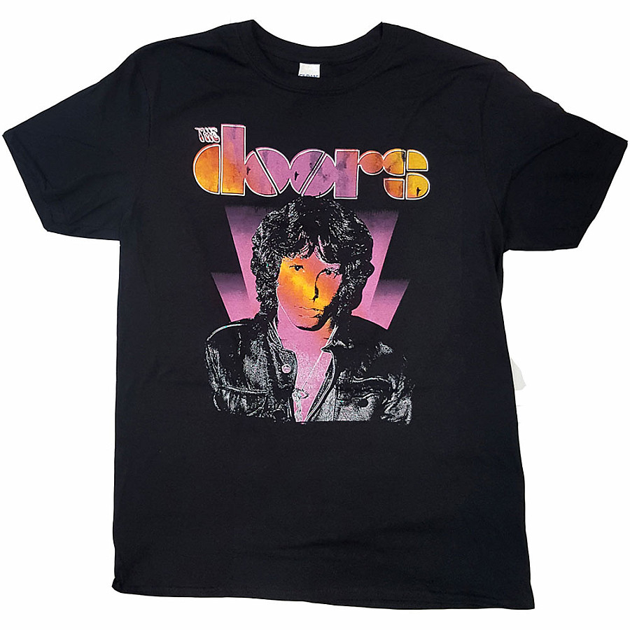 The Doors tričko, Jim Beam Black, pánské, velikost M