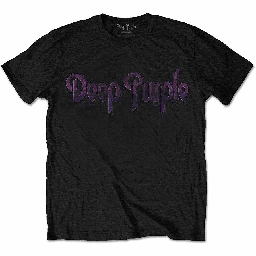 Deep Purple tričko, Vintage Logo, pánské, velikost S