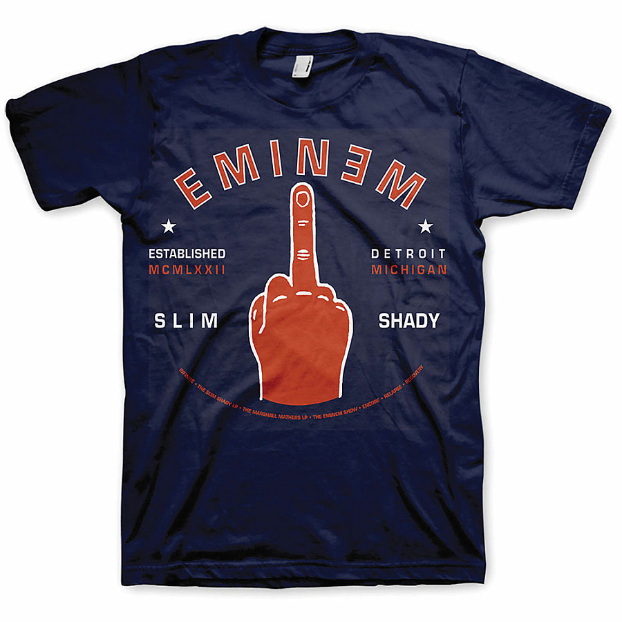 Eminem tričko, Detroit Finger, pánské, velikost L