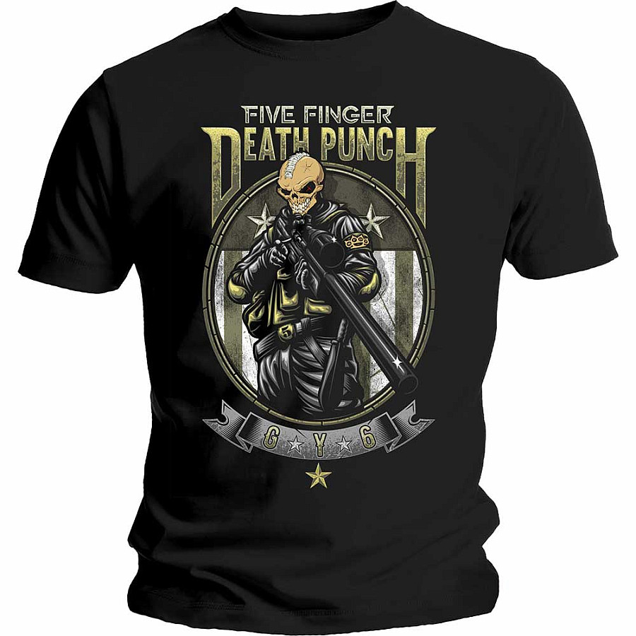 Five Finger Death Punch tričko, Sniper, pánské, velikost XXL