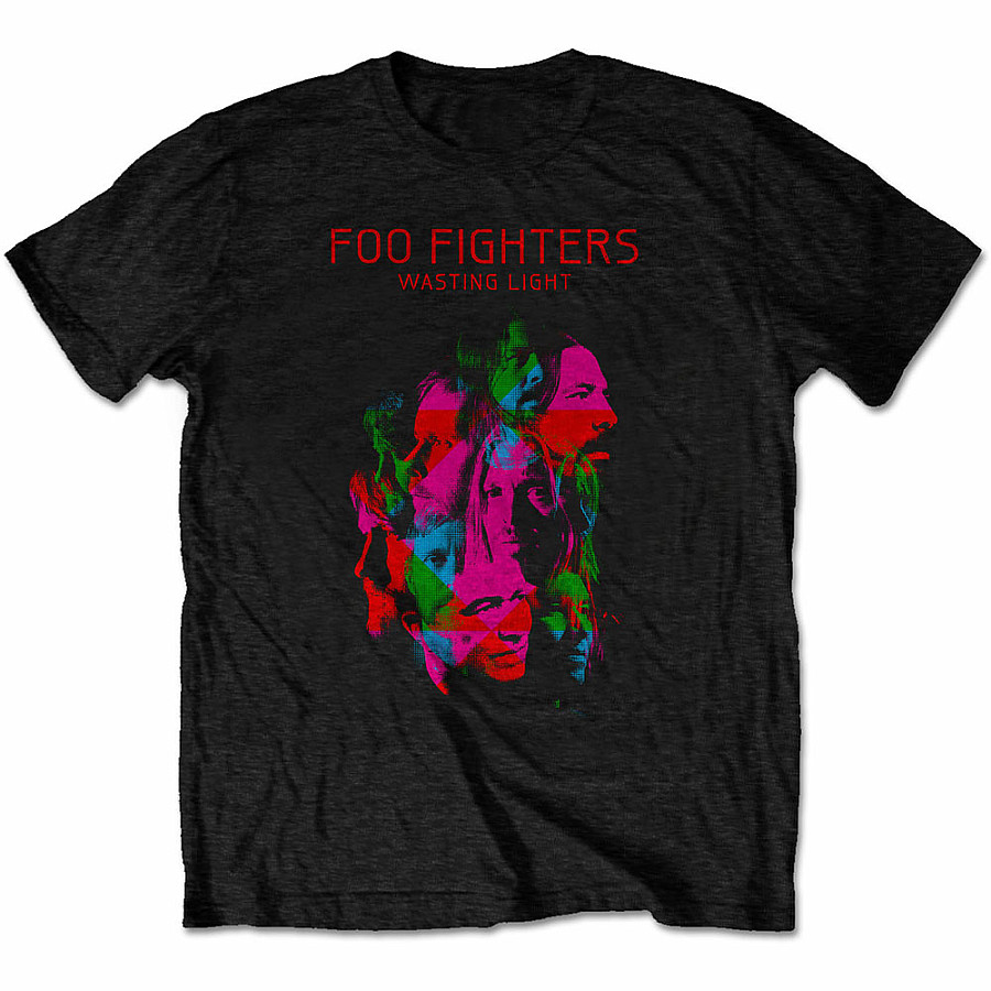 Foo Fighters tričko, Wasting Light Black, pánské, velikost XL