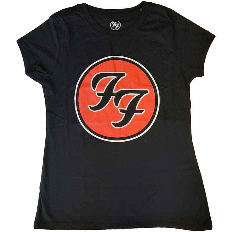 Foo Fighters tričko, FF Logo Eco Black, dámské, velikost XXL