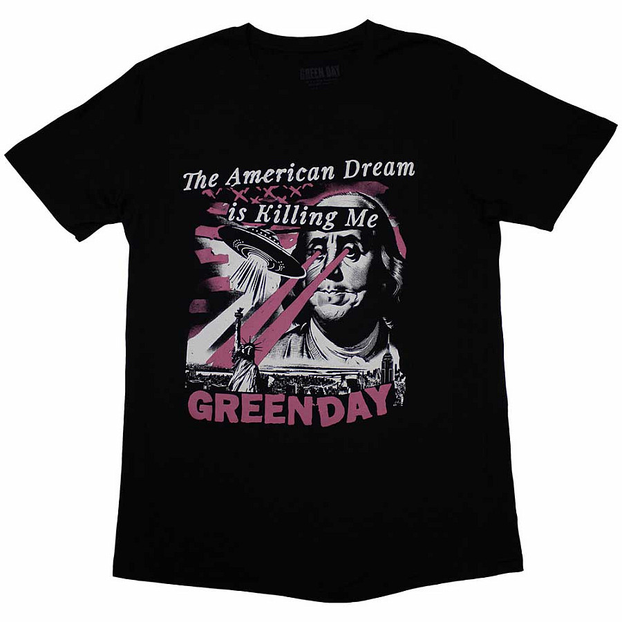 Green Day tričko, American Dream Black, pánské, velikost S