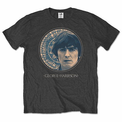 The Beatles tričko, George Harrison Circular Portrait, pánské, velikost XXL