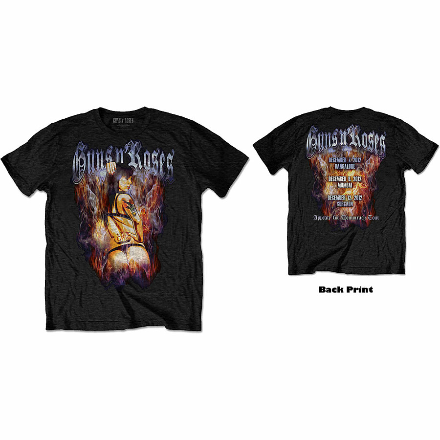 Guns N Roses tričko, Torso BP, pánské, velikost S