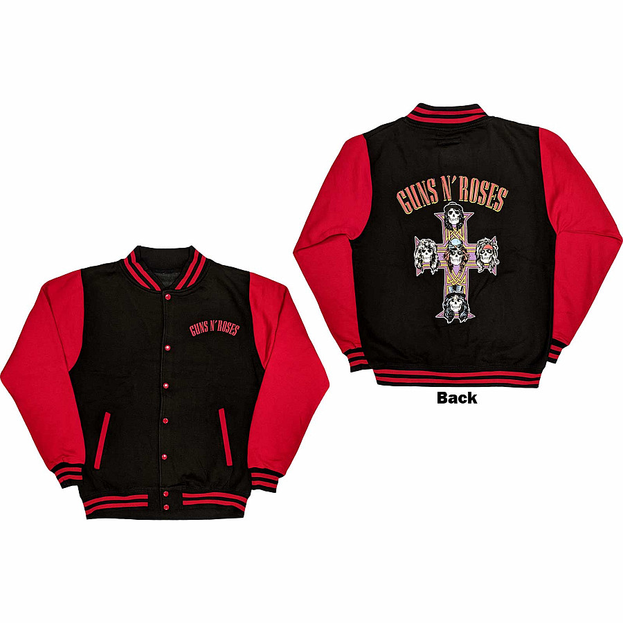 Guns N Roses bunda, Appetite For Destruction BP Black &amp; Red, pánská, velikost L
