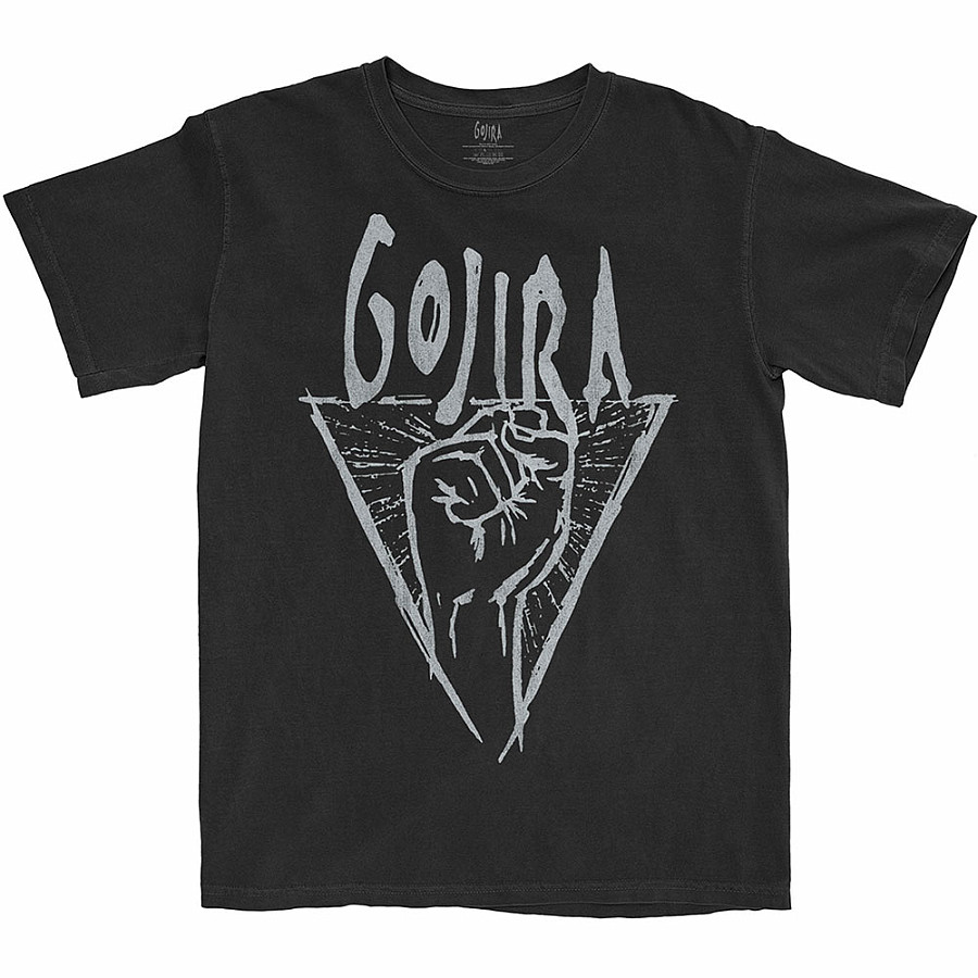 Gojira tričko, White Power Glove Black, pánské, velikost S